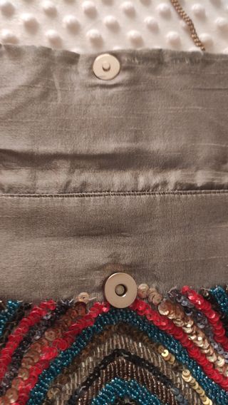 Bolso fiesta lentejuelas multicolor