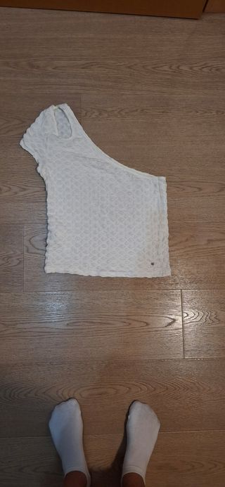Top Brownie blanco - Talla Chica