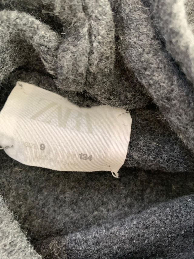 Sudadera capucha Zara niña 9 años