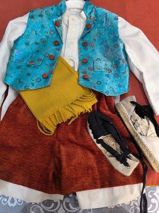 Traje Fallero niño 4-5 años