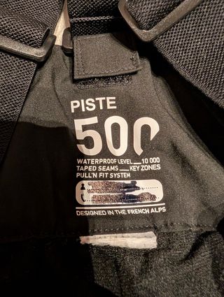Pantalones nieve niño talla 12