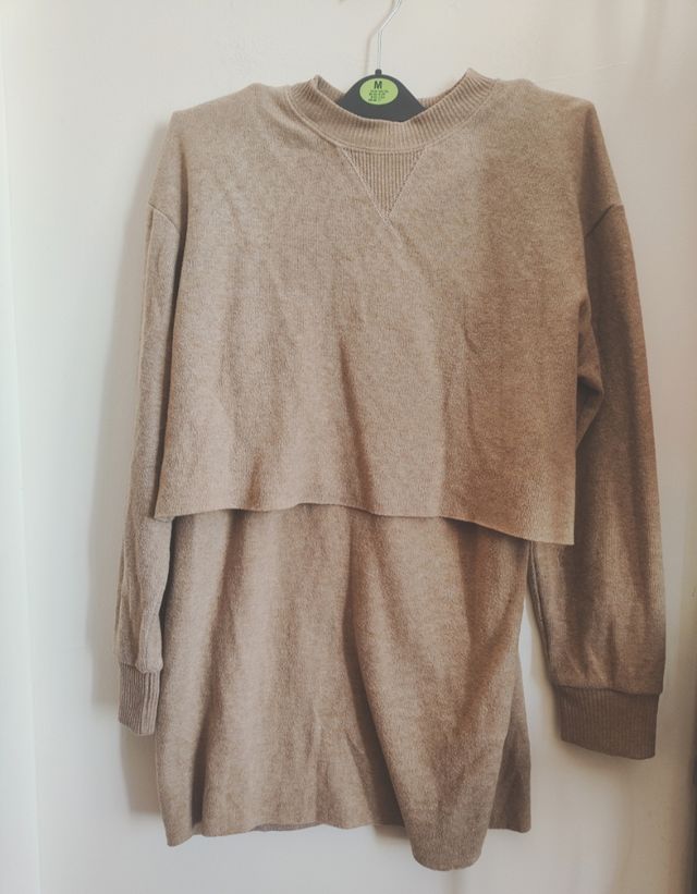 Conjunto Jersey y falda Zara