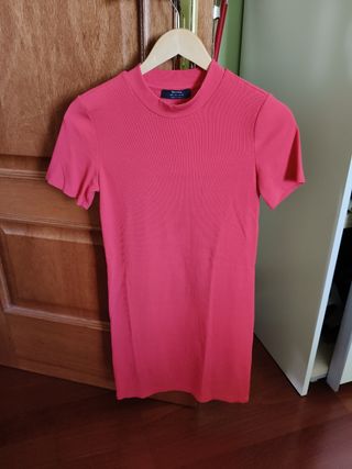 Vestido tubo naranja
