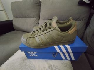 Zapatillas Adidas Superstar Verde Oliva
