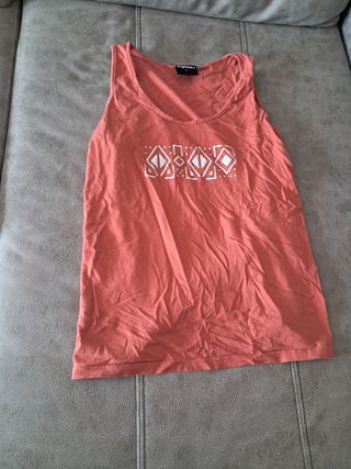 Pijama verano mujer - naranja beige