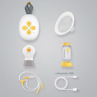 Sacaleches eléctrico Medela + bolsas almacenamiemt