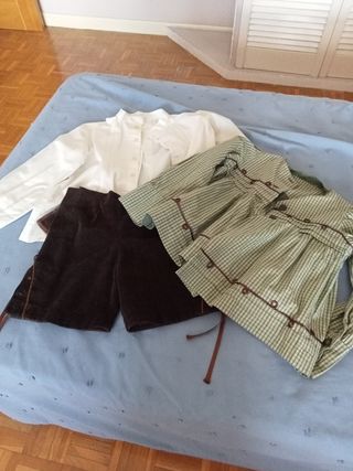 Camisa blanca niño 4 años