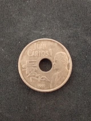 Moneda 25 pesetas Barcelona 92
