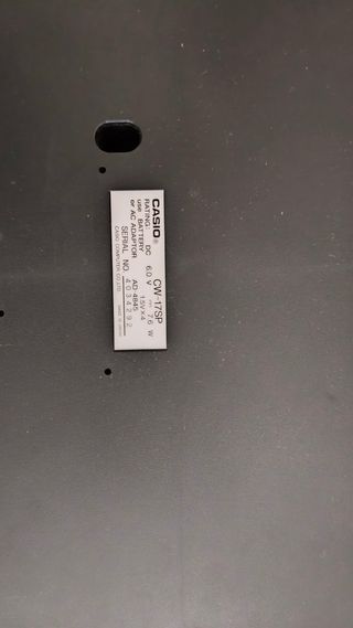 Casiowriter CW-17: Máquina escribir