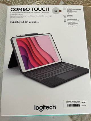 Logitech Combo Touch iPad 7/8/9ª Gen