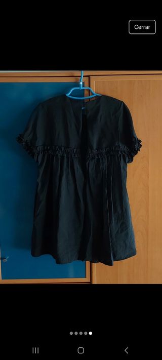 Vestido negro Zara - Talla S