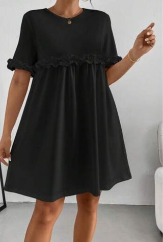Vestido negro Zara - Talla S