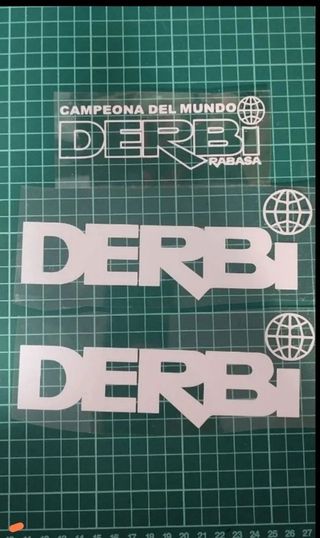 Kit vinilo termoahdesivo asiento derbi 