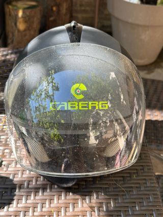 Casco moto Caberg XS nero-giallo usato