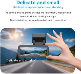 DashCam 2 in 1 4K/2.5K Full HD Wi-Fi GPS 64 gb