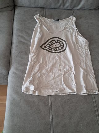 Pijama verano mujer beige
