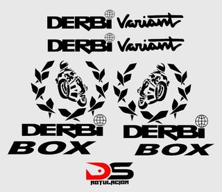 Kit Adhesivos Derbi Variant box