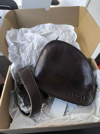 Bolso bandolera MASI marrón