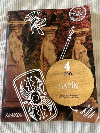 Libro 4Eso Latin 