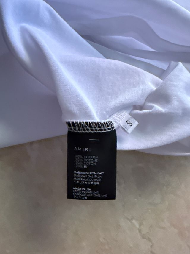 T-Shirt Amiri bianca