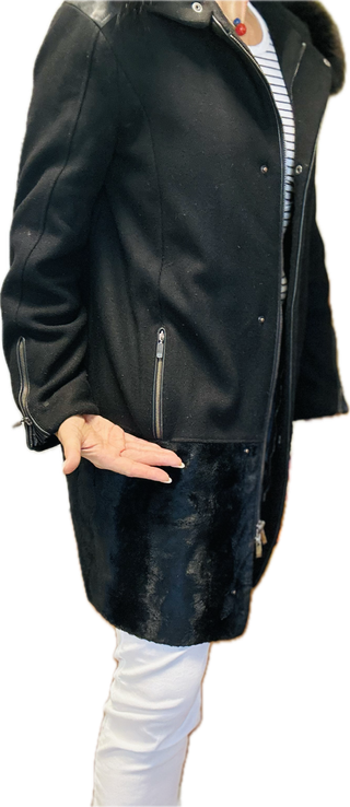 Abrigo Elena Miró For Me - Lana, capucha