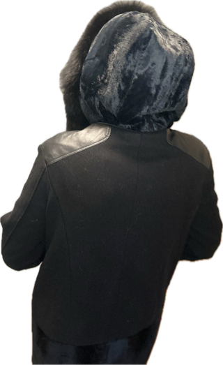 Abrigo Elena Miró For Me - Lana, capucha