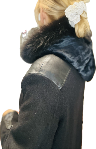 Abrigo Elena Miró For Me - Lana, capucha