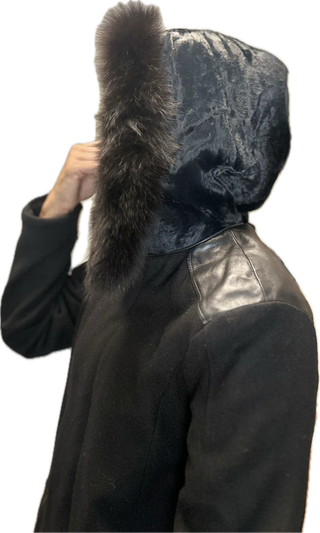 Abrigo Elena Miró For Me - Lana, capucha