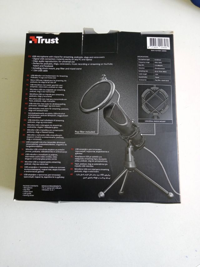 Micrófono USB Mantis Trust