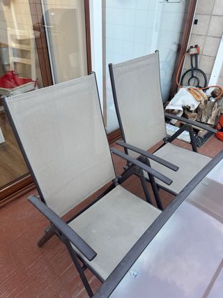 Mesa jardín + 4 sillas - Exterior