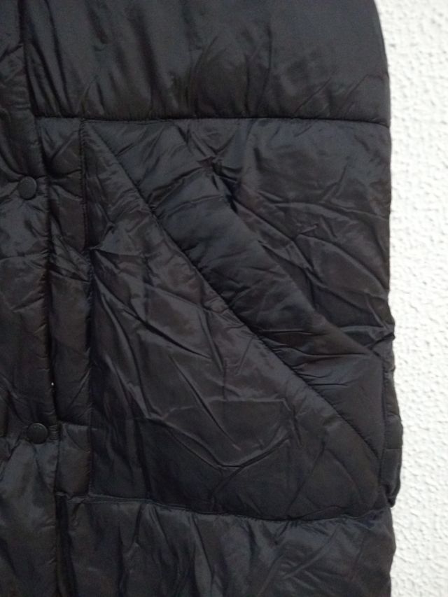 Chaleco acolchado negro niña 13-14