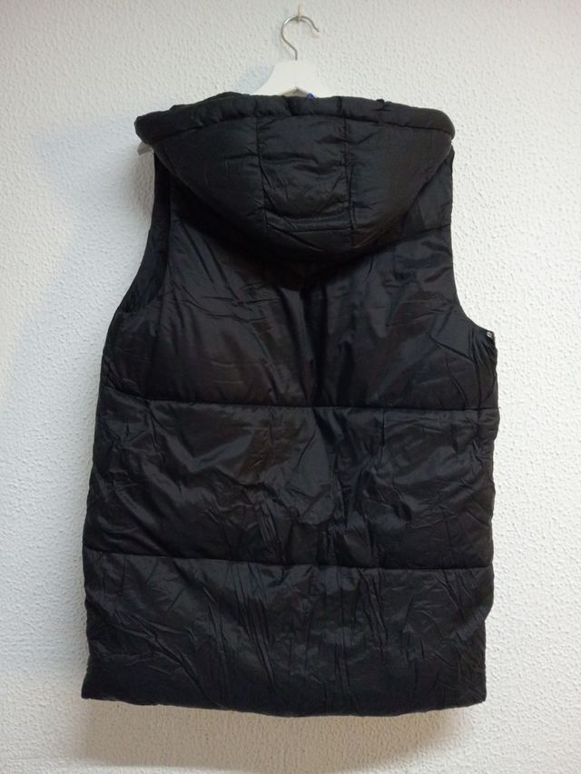 Chaleco acolchado negro niña 13-14