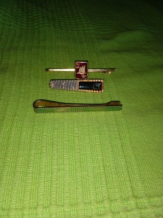 Pack 3 Pines Corbatas Dorados