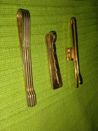 Pack 3 Pines Corbatas Dorados