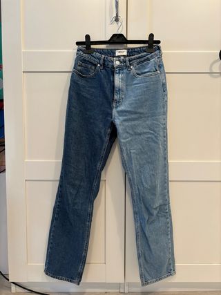 Vaqueros Only bicolor, talla 32