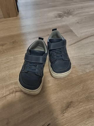 Zapatillas niño velcro azul marino