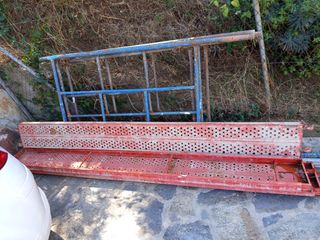 Andamio obra pasarela 3m usada