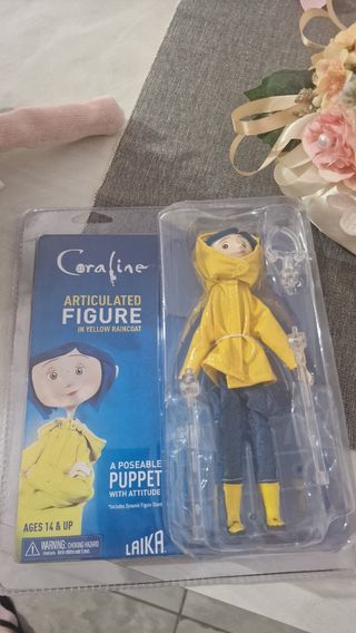 Action figure Coraline articolata Laika NUOVA