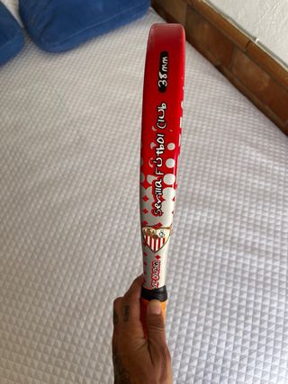 Pala pádel Sevilla FC 38mm