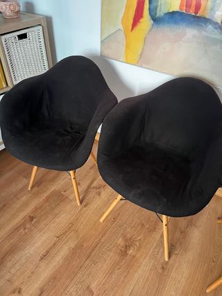 3 Sillas Eames | Diseño Nórdico _ 20 euros las 3_
