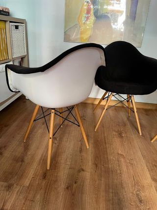 3 Sillas Eames | Diseño Nórdico _ 20 euros las 3_