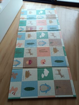 Alfombra juegos bebé - Plegable