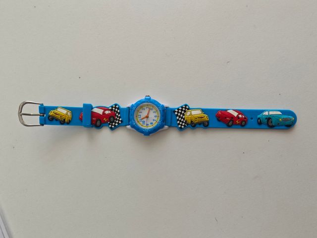 Reloj niños - Coche carreras