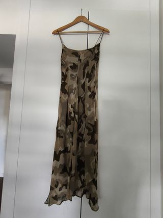 Vestido Zara militar