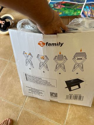 Barbacoa plegable Family Menaje