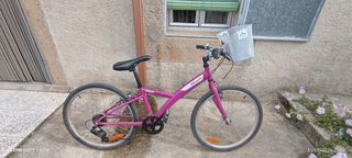 Bicicleta niña btwin 1,60m - cesta