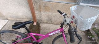 Bicicleta niña btwin 1,60m - cesta