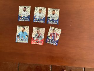 6 cartas Adrenalyn XL Panini