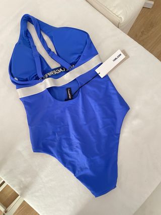 Bañador Karl Lagerfeld azul