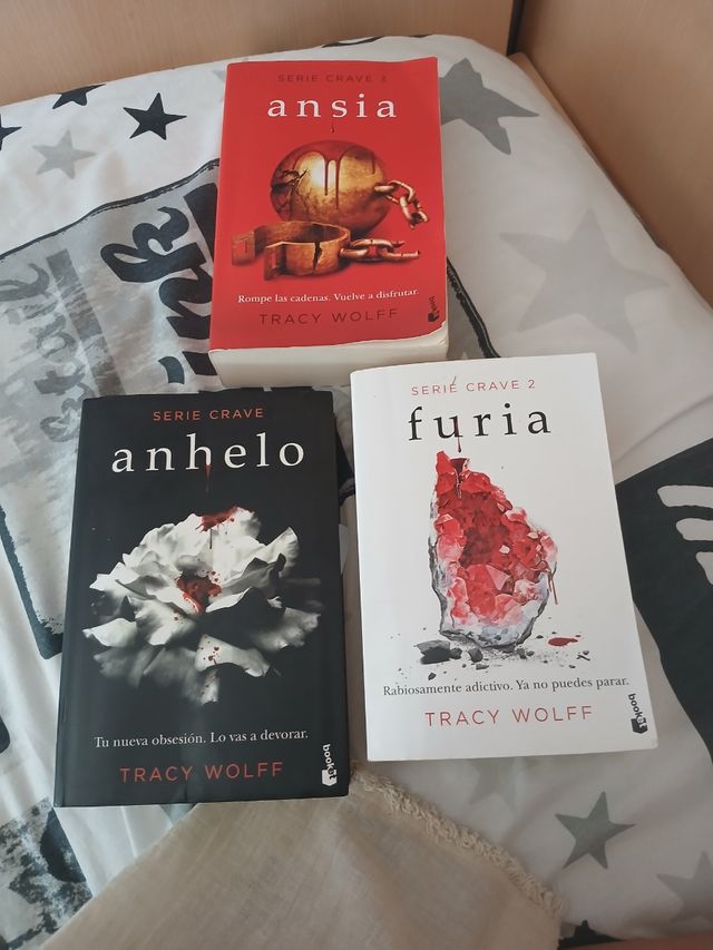 Anhelo: Serie Crave 1 Furia: Serie crave 2 Ansia